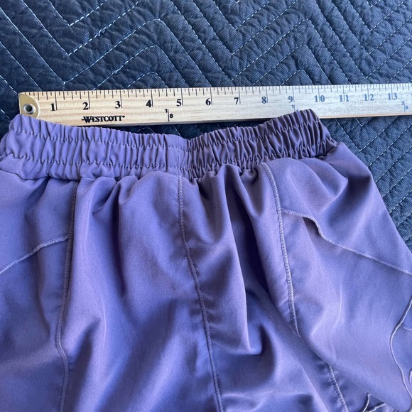 Shein Shorts Womens Small Purple Tulip Hem Pull On - Picture 6 of 8